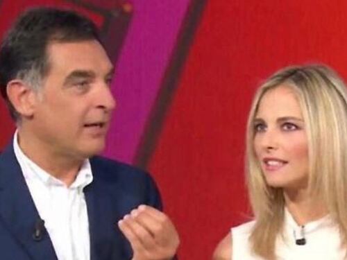Francesca Fialdini “punzecchia” Timperi sulla tinta ai capelli