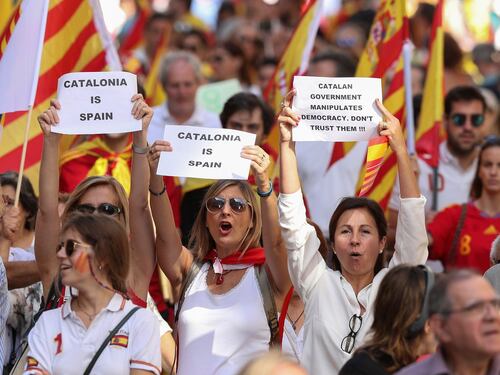 Barcellona, un milione in piazza alla marcia unionista