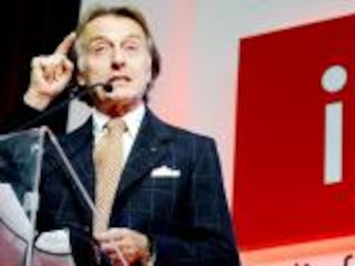 Montezemolo scalda il motore
