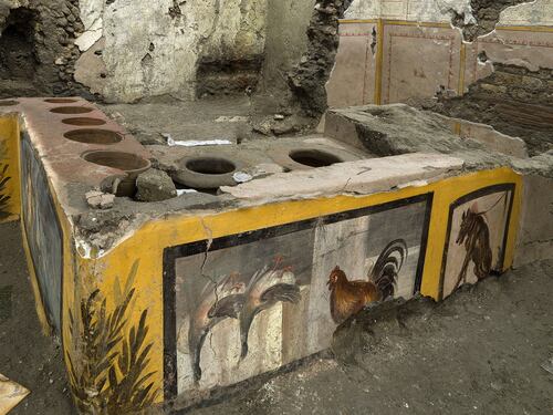 Cosa ci dice l'antico fast-food di Pompei