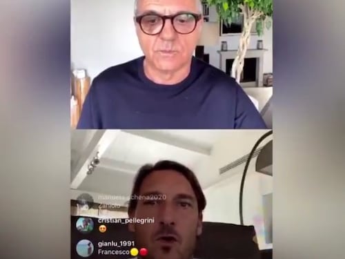 Totti: quarantena con Spalletti? Mai