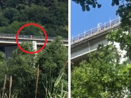 Uccide la figlia lanciandola dal viadotto. Trattative infinite, poi si butta. La compagna morta giù dal balcone