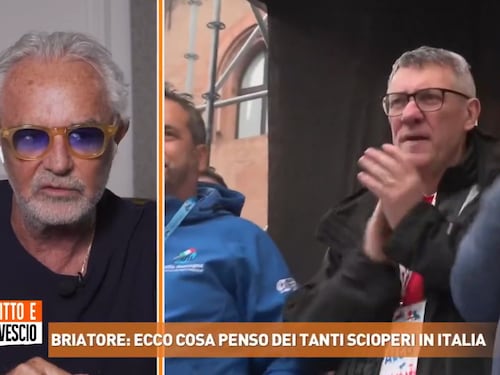 Dritto e rovescio, Briatore strapazza Landini: "Si dimetta, ormai è il capo di un partito"