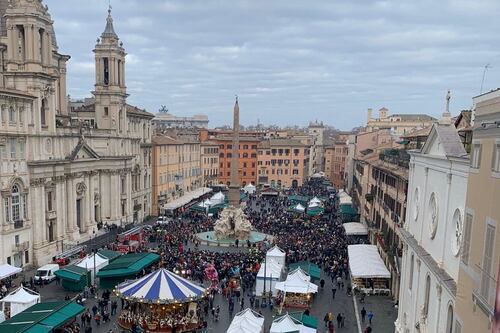 Niente volo della Befana a Piazza Navona. Lucarelli: "Scelta necessaria"