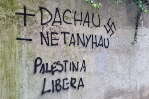 Herzog a Roma, scritte choc contro gli ebrei ai Parioli: "Hitler aveva ragione"