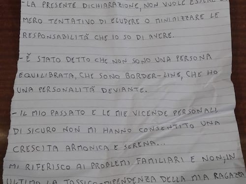 Ecco la lettera di Luca Traini ai giudici: "Non sono pazzo né razzista"