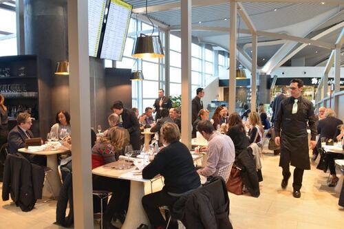 Così il pranzo in aeroporto diventa gourmet