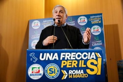 Referendum, Tajani: "Anche big della Sinistra votano Sì alla riforma"