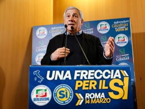 Referendum, Tajani: "Anche big della Sinistra votano Sì alla riforma"