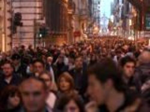 Assalto al centro storico. Ressa e panico