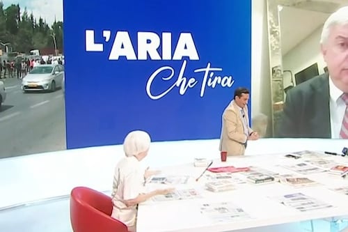 Gerusalemme, delirio di Bompiani: "Israele il più grande terrorista". Parenzo sbotta: "E la Jihad islamica?"