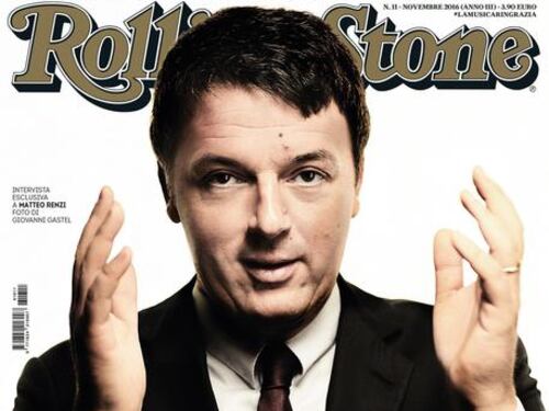 Renzi fa la rockstar e chiama il Pd in piazza