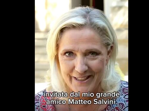 Lega, Salvini e Le Pen a Pontida: insieme in battaglia contro la sinistra europea