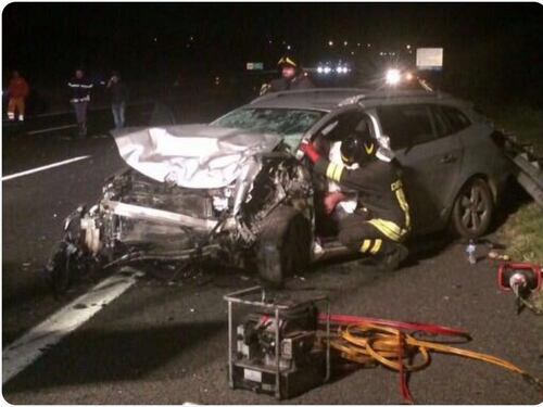 Maxi incidente sulla Bretella dell'A1, notte di paura in autostrada