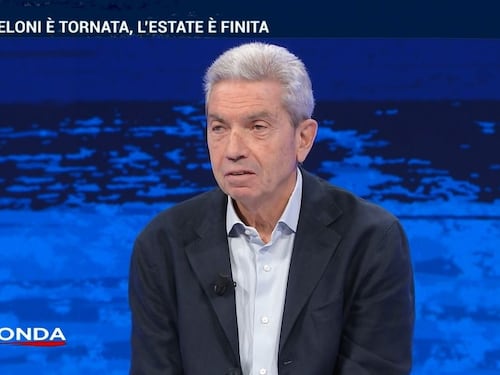 In onda, Padellaro rivela il messaggio della Meloni: "La ricreazione è finita"