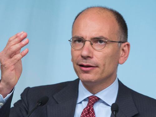 Letta: "Calo tasse nel 2014 consolida la fiducia"