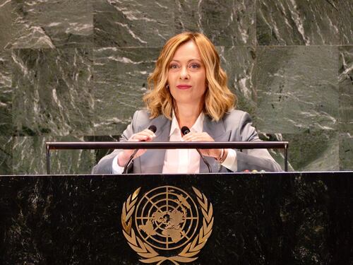 Onu, Meloni sprona i grandi del mondo: “Bisogna agire davanti alle crisi”