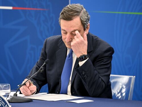 La casa di Mario Draghi subì l'onta dell'esproprio per le fogne in Umbria