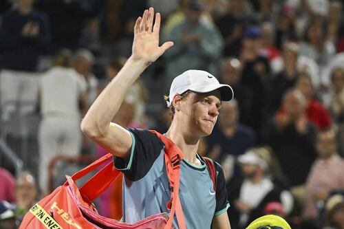 Tennis, Sinner va ko con Rublev a Montreal. Si complica la permanenza al primo posto del ranking