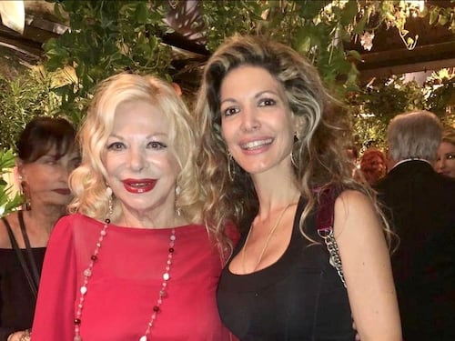 Party da diva per il compleanno di Sandra Milo
