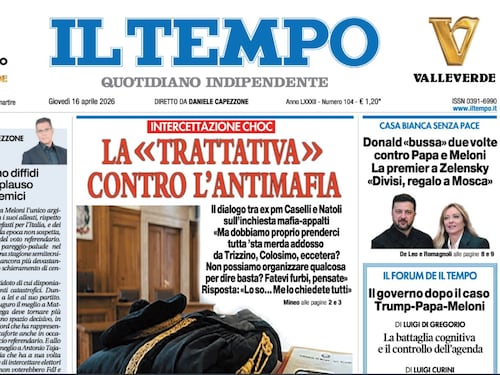 Attacchi M5s a Il Tempo e a Il Giornale, Angelucci: "Nessuna democrazia può tollerare delegittimazione dei giornali"