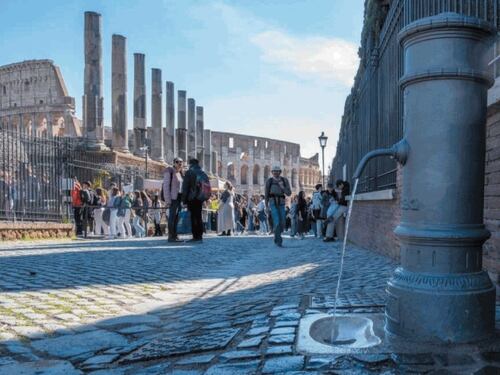 I nasoni di Roma diventano supertecnologici: ora si fiutano con l'app di Acea