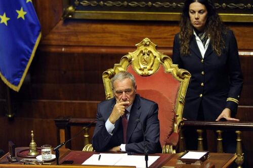 Grasso: "Via dal Pd perché la fiducia sul Rosatellum è stata una violenza"