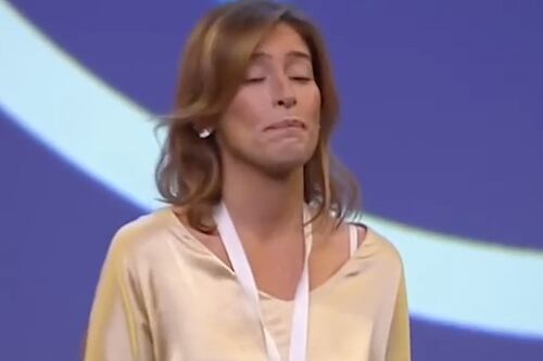 Maria Elena Boschi piange, lo sfogo sul palco della Leopolda: "Non ci fate paura"