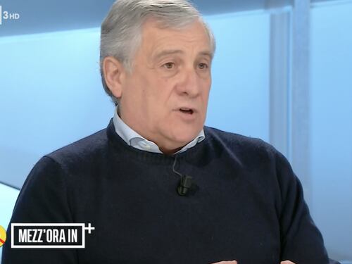 Mezz'ora in più, Tajani punta il dito sulle Ong: aspettano gli scafisti
