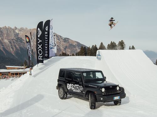 Jeep Wrangler protagonista sulle nevi di Andalo