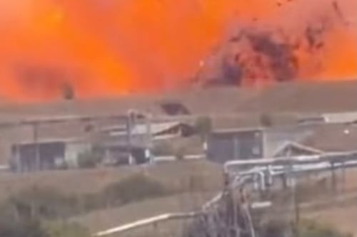 Roma, forte esplosione alla fabbrica di munizioni a Colleferro | FOTO