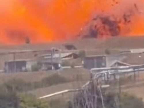 Roma, forte esplosione alla fabbrica di munizioni a Colleferro | FOTO