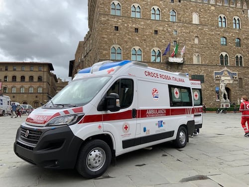 L'ambulanza americana per Firenze