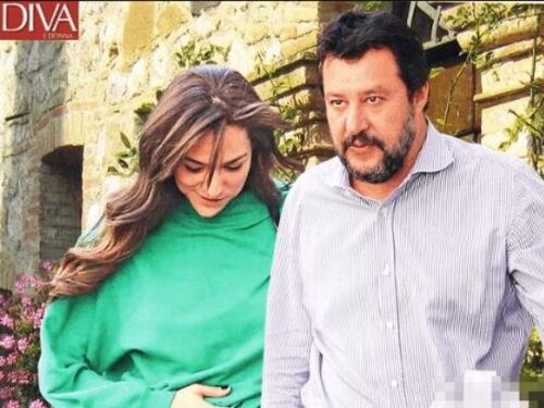 Il giallo di Francesca Verdini incinta: un figlio da Salvini?