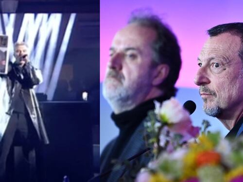 Fedez a Sanremo, la Rai si difende: ha cambiato testo all'ultimo. E sulla foto...