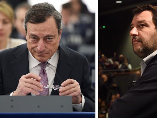 Pensioni, Draghi contro Salvini:la legge Fornero non si tocca