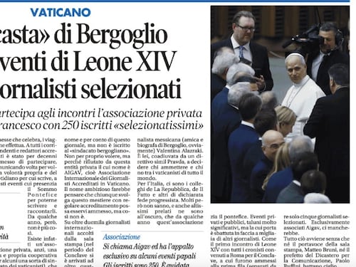 La "casta" di Bergoglio, rivolta degli "esclusi": Leone cambi questa brutta abitudine