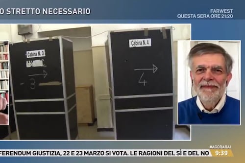 Agorà, Capezzone a Fo sul Referendum: "Sorteggio è giusto"