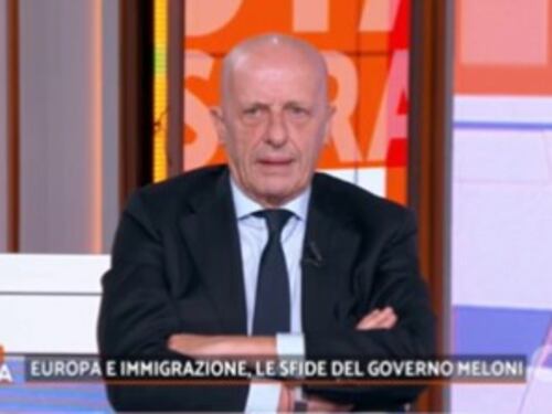 Stasera Italia, Sallusti rivela perché Meloni non è andata al ricevimento di Biden