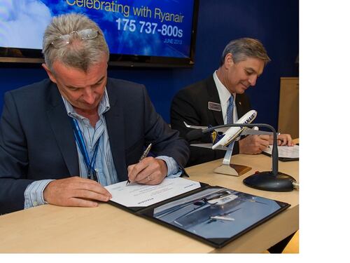 Ryanair acquista 175 nuovi Boeing