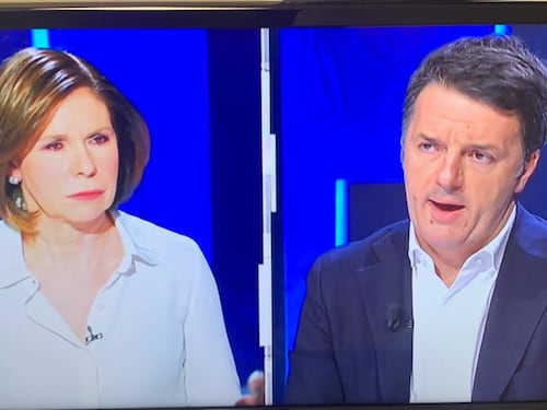 Renzi a Cartabianca: “Nascerà il governo Conte-Mastella”