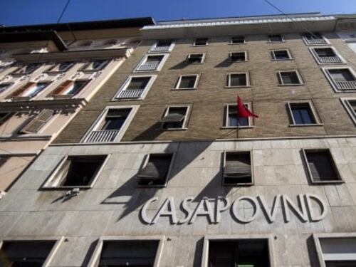 Casapound, 9 dirigenti nei guai per il palazzo okkupato