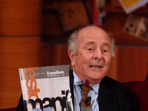 È morto Valentino Parlato, tra i fondatori de "il manifesto"