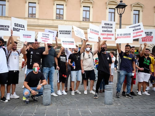 Pagano solo le discoteche. Senza riapertura pietra tombale per centomila lavoratori