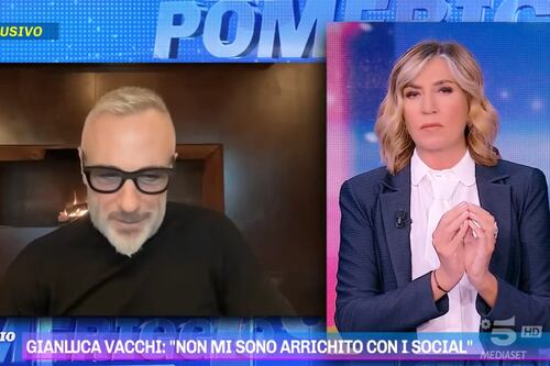 Pomeriggio5, Vacchi si difende dalle accuse: “Evasione? Ecco quante tasse ho pagato”. La cifra record