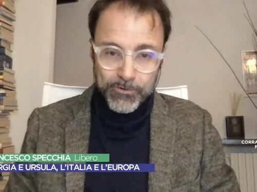 Omnibus, Specchia rivela il piano di Meloni: "Un nuovo ordine europeo"