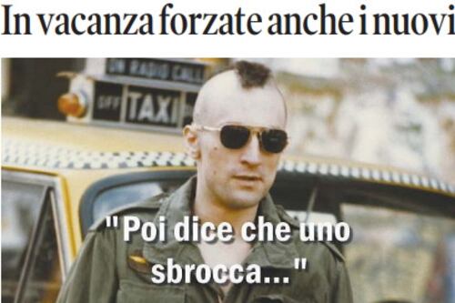 Il Tempo di Osho, la vignetta di oggi: i taxi romani e le ferie di agosto (mercoledì 21 maggio)