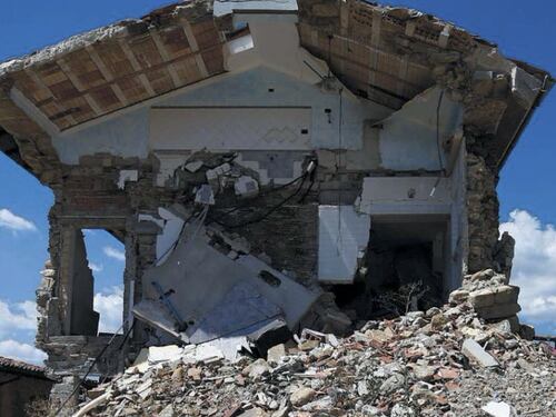 Tasse per le case distrutte dal sisma. I terremotati pagheranno l'Imu