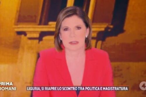 Prima di domani, Bianca Berlinguer sulla tomba oltraggiata