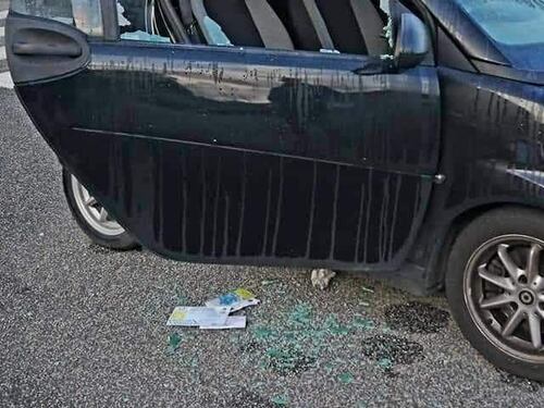 Risveglio amaro a Monti Tiburtini, strage di auto: "Qui è il far west"